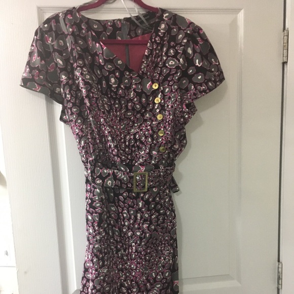 Leopard Print Dress - Picture 1 of 3